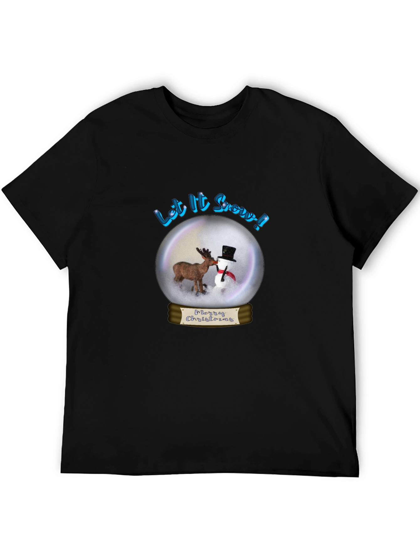 Festive Christmas T-Shirt - Let it Snow Holiday Tee