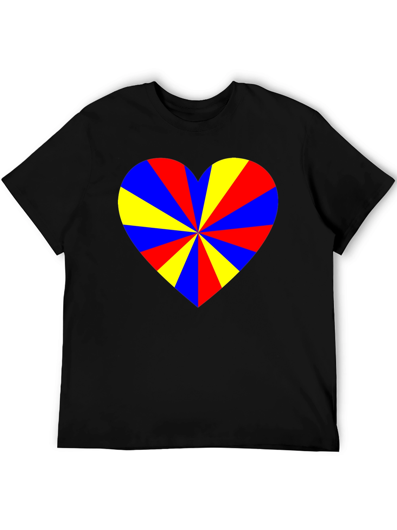 Heart Swirl T-Shirt - Bold Graphic Tee