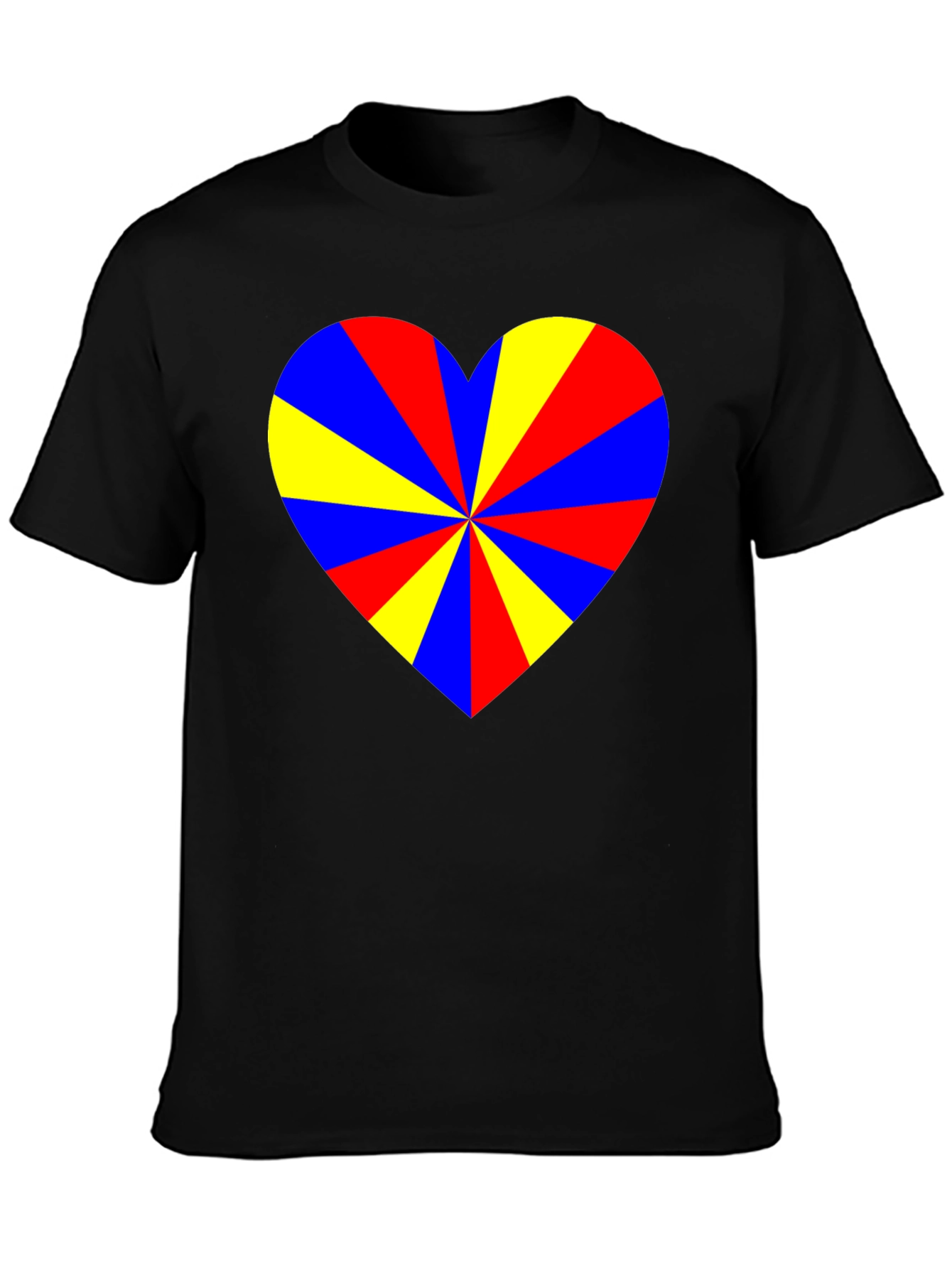 Heart Swirl T-Shirt - Bold Graphic Tee