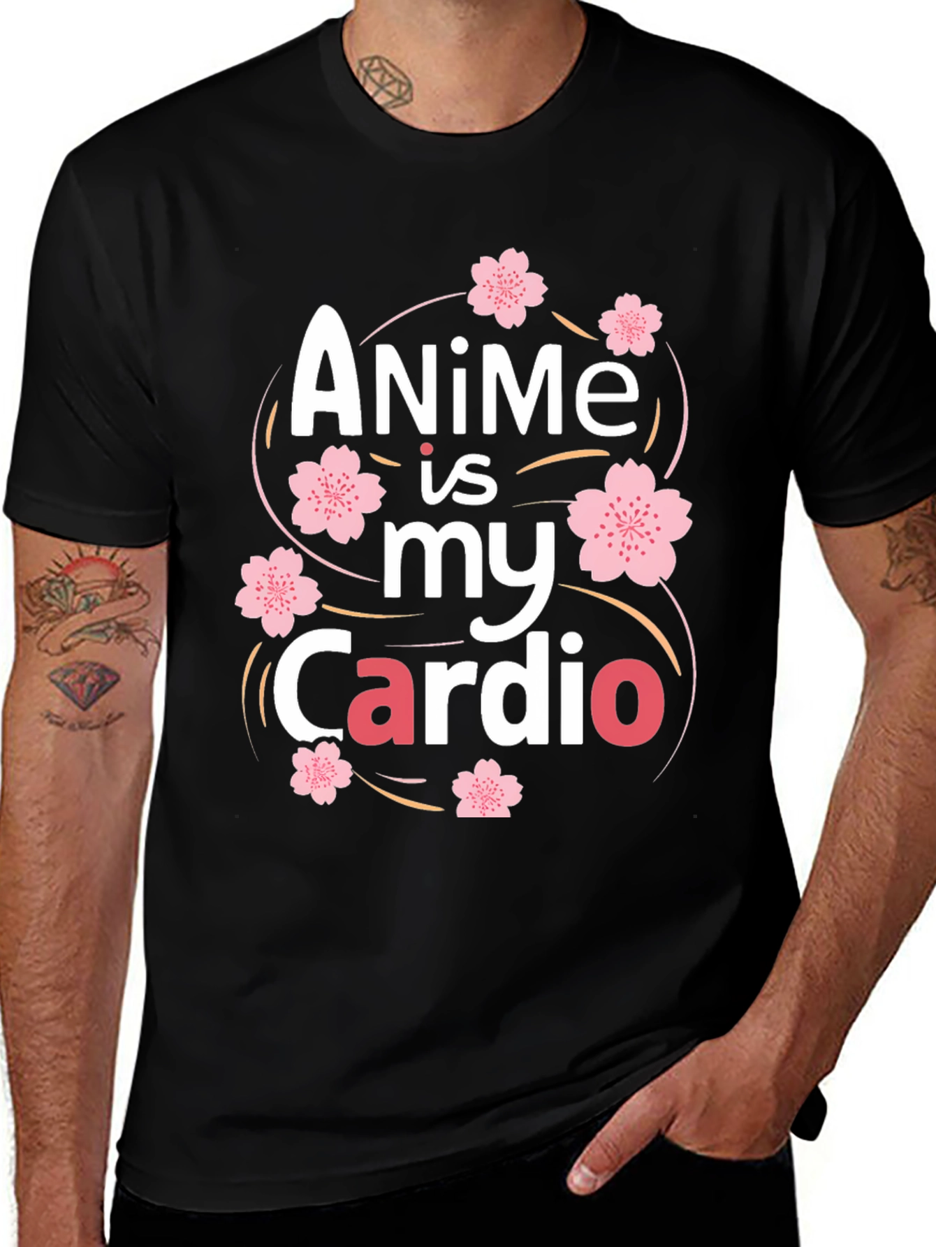 Anime is my Cardio T-Shirt