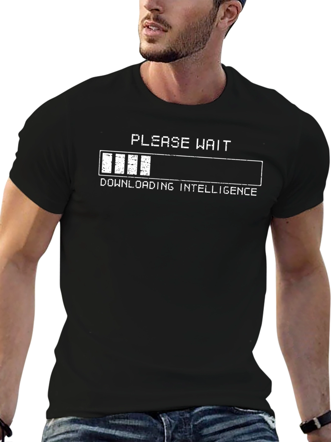 Downloading Intelligence Graphic Tee