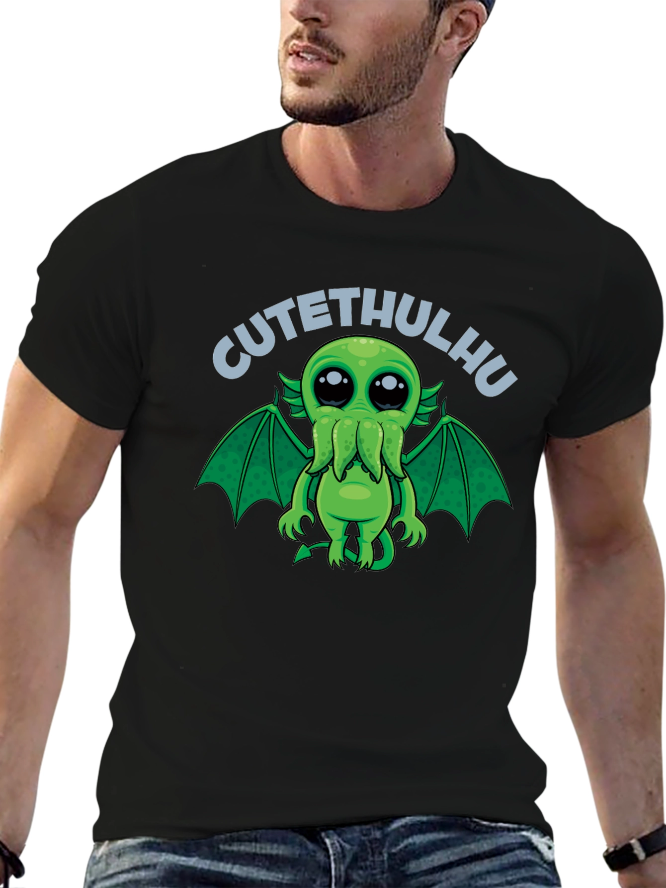 CUTEHULHU Black T-Shirt