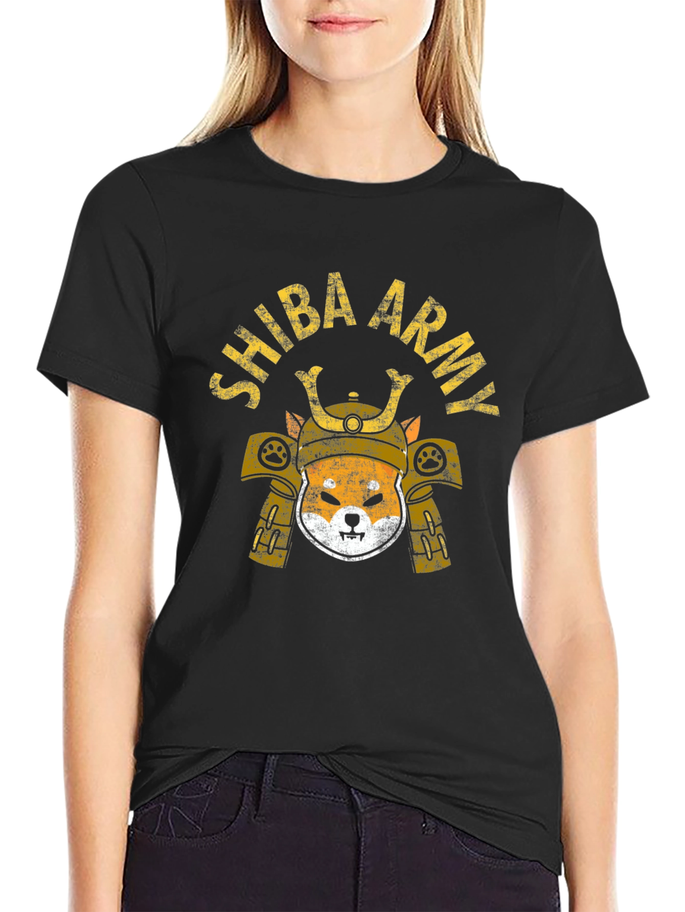 Shiba Army T-Shirt - Samurai Doge Warrior Tee