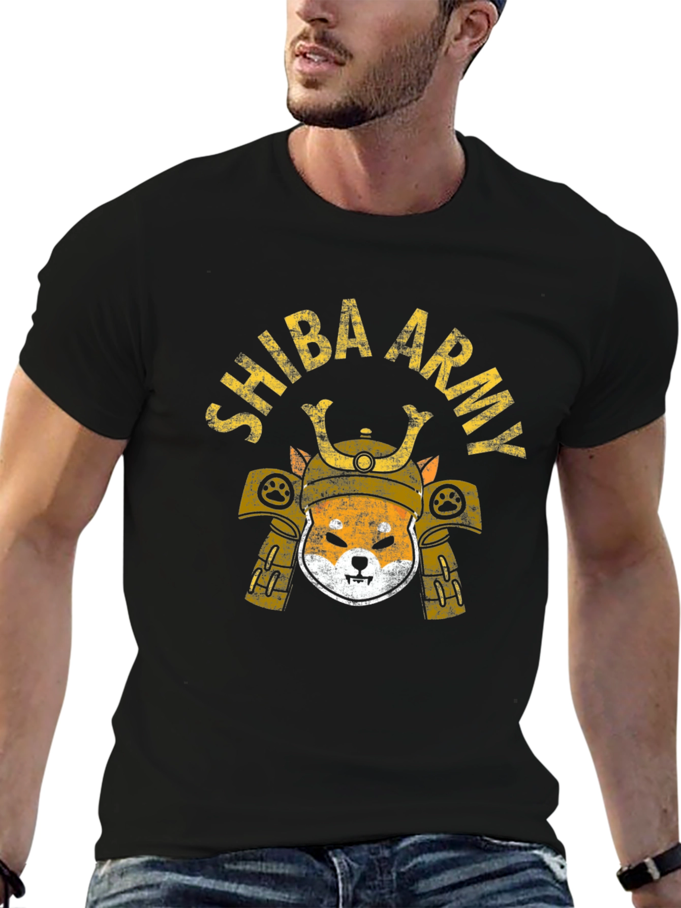Shiba Army T-Shirt - Samurai Doge Warrior Tee
