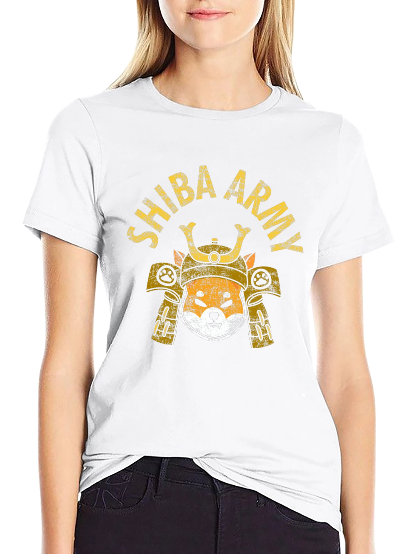 Shiba Army T-Shirt - Samurai Doge Warrior Tee