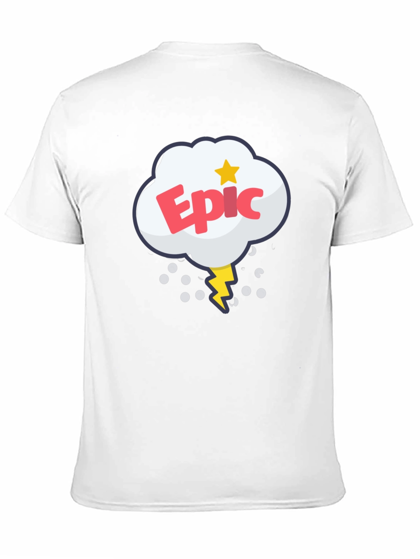 Epic Cartoon Style Graphic T-Shirt