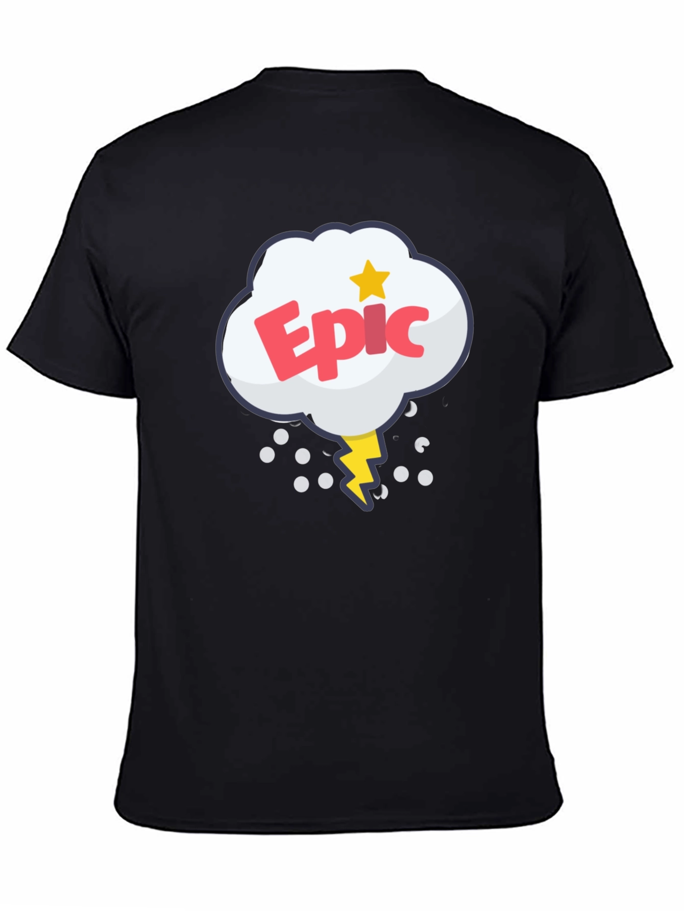 Epic Cartoon Style Graphic T-Shirt