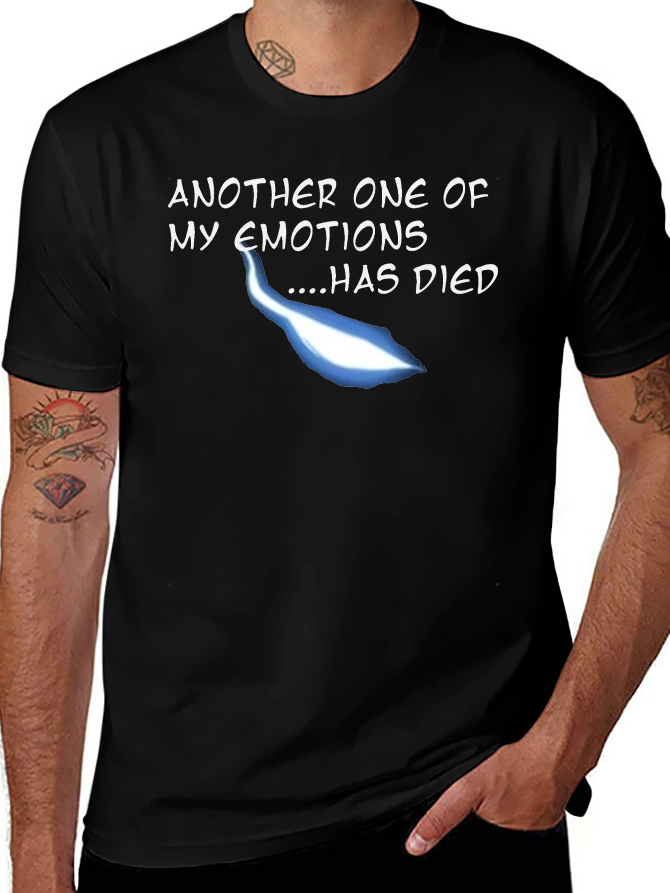 Another Emotion Died Graphic Tee