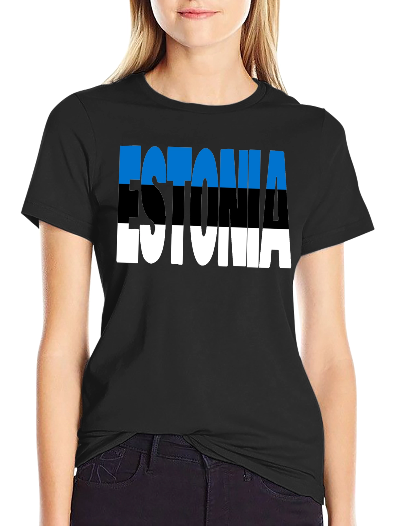 Estonia Flag T-Shirt - National Pride Tee