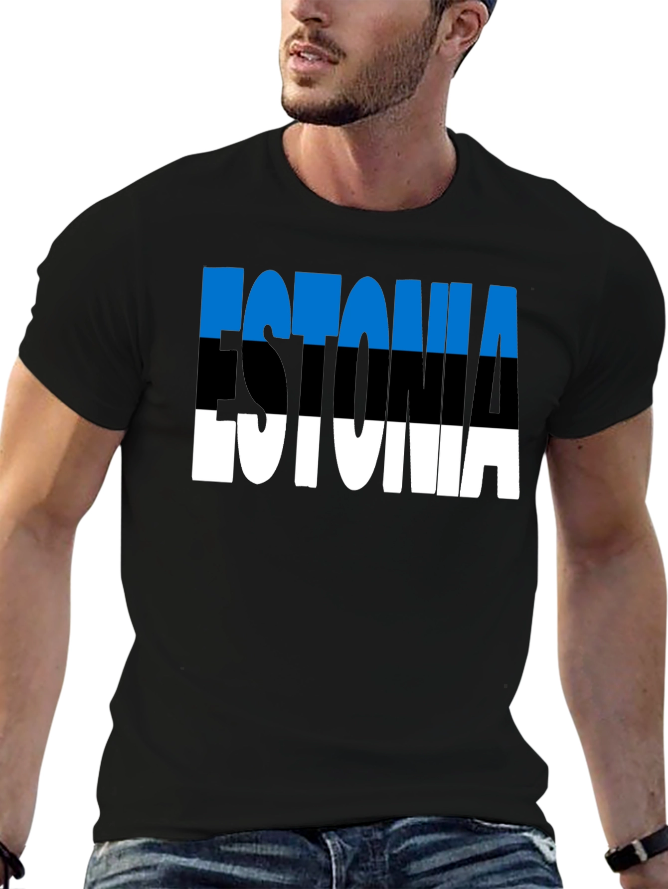 Estonia Flag T-Shirt - National Pride Tee