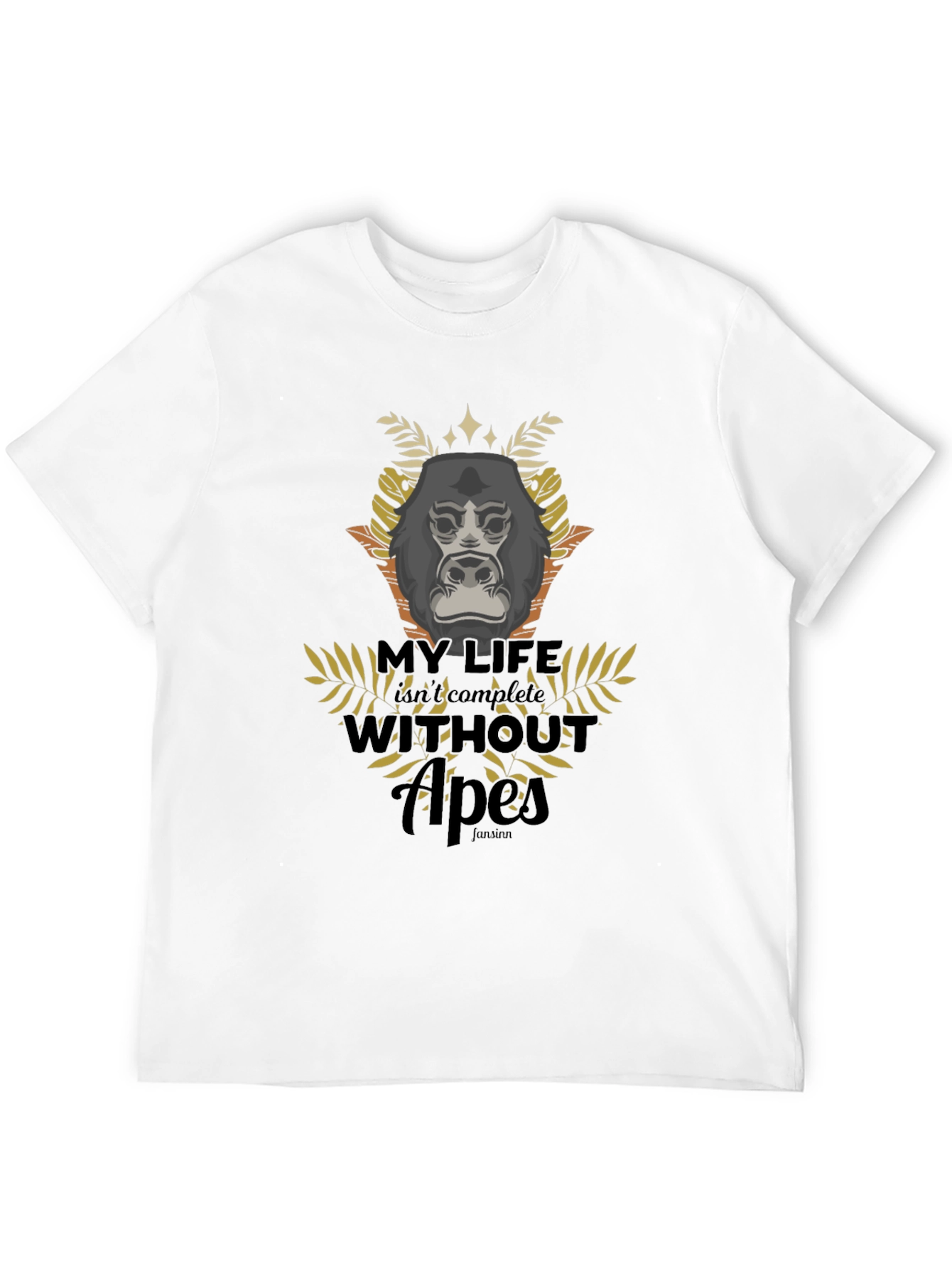 Apes Graphic T-Shirt - Black