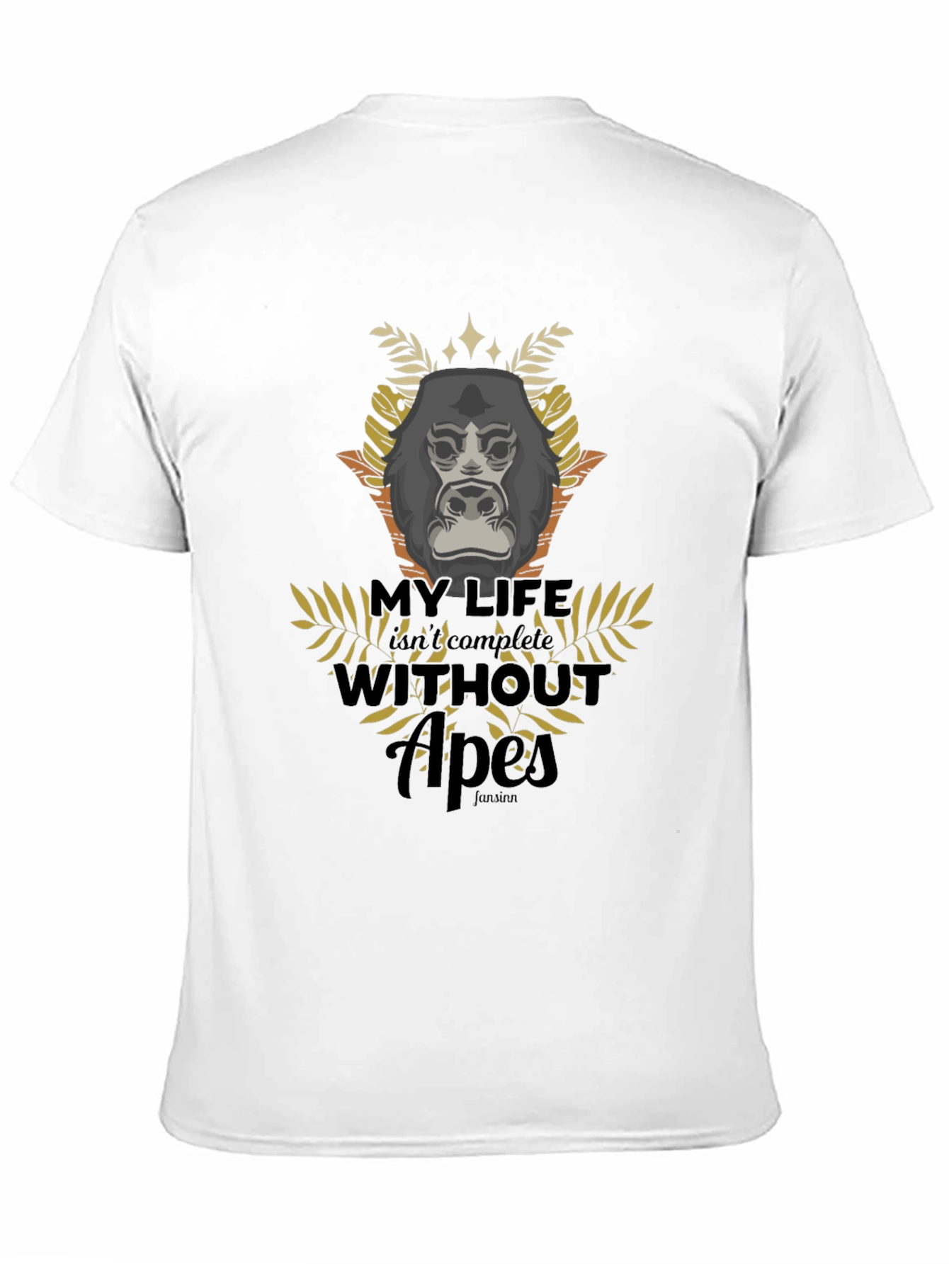 Apes Graphic T-Shirt - Black