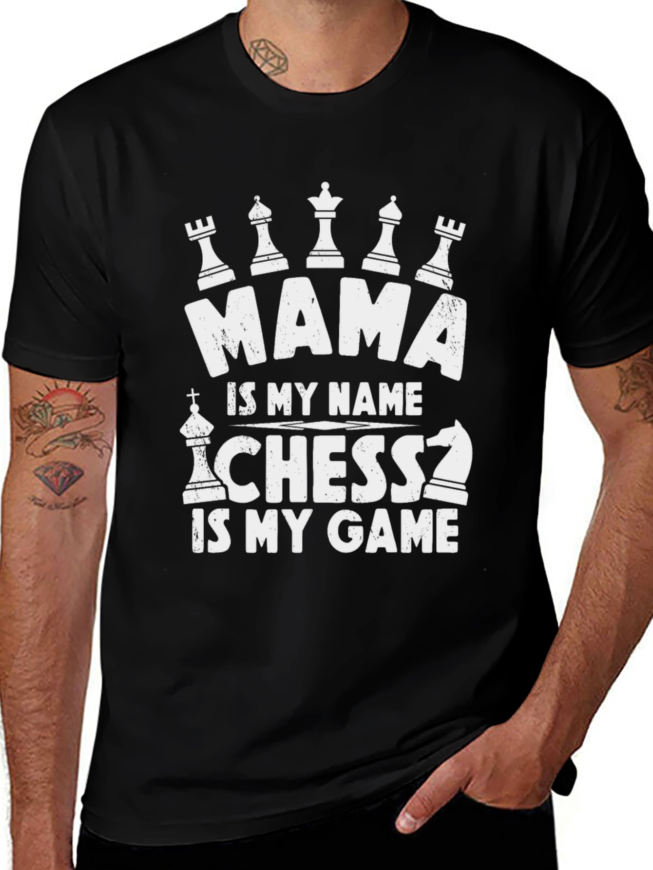 Mama Chess Lover T-Shirt - Game Is My Name