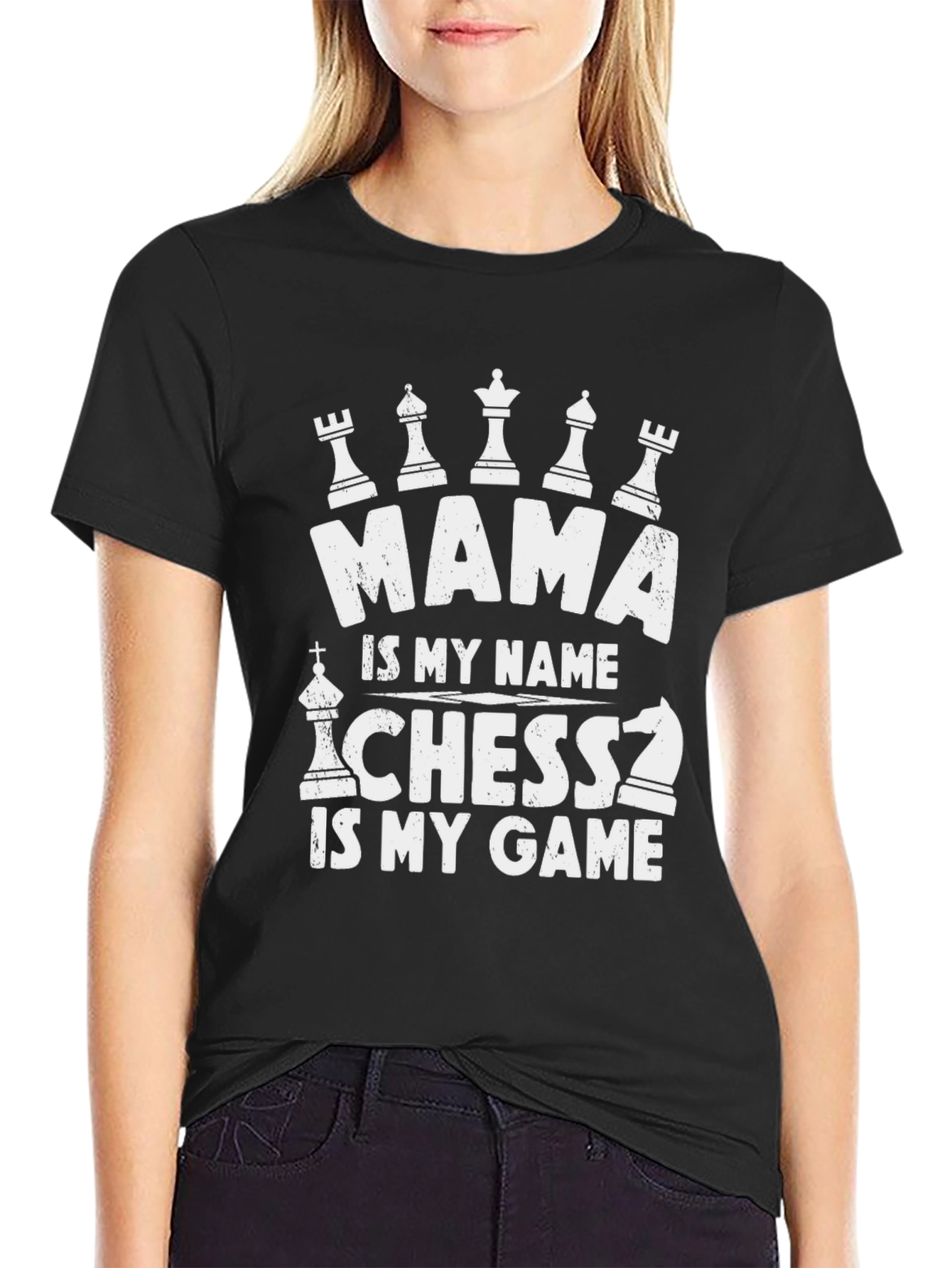 Mama Chess Lover T-Shirt - Game Is My Name