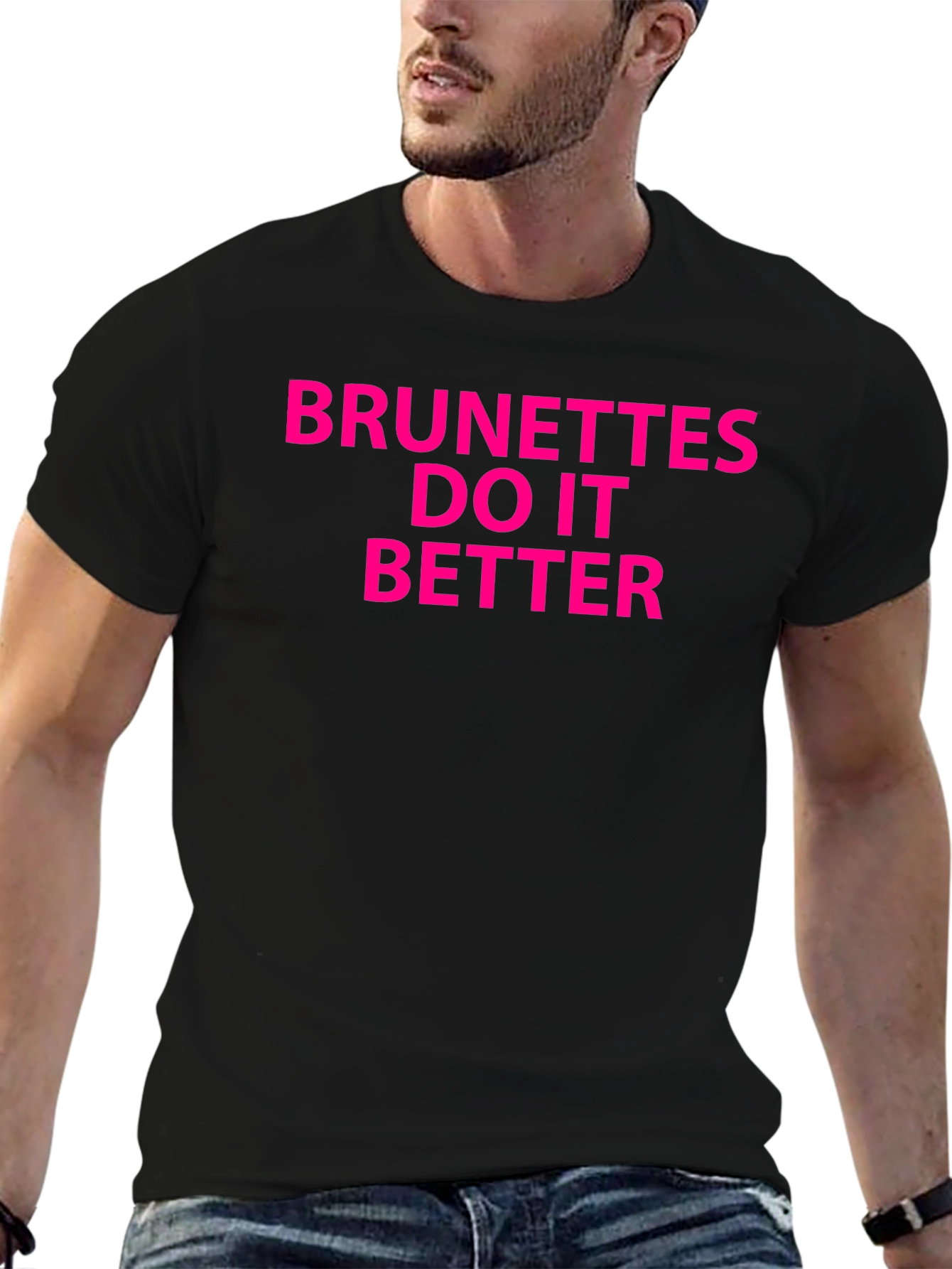 Brunettes Do It Better Graphic T-Shirt
