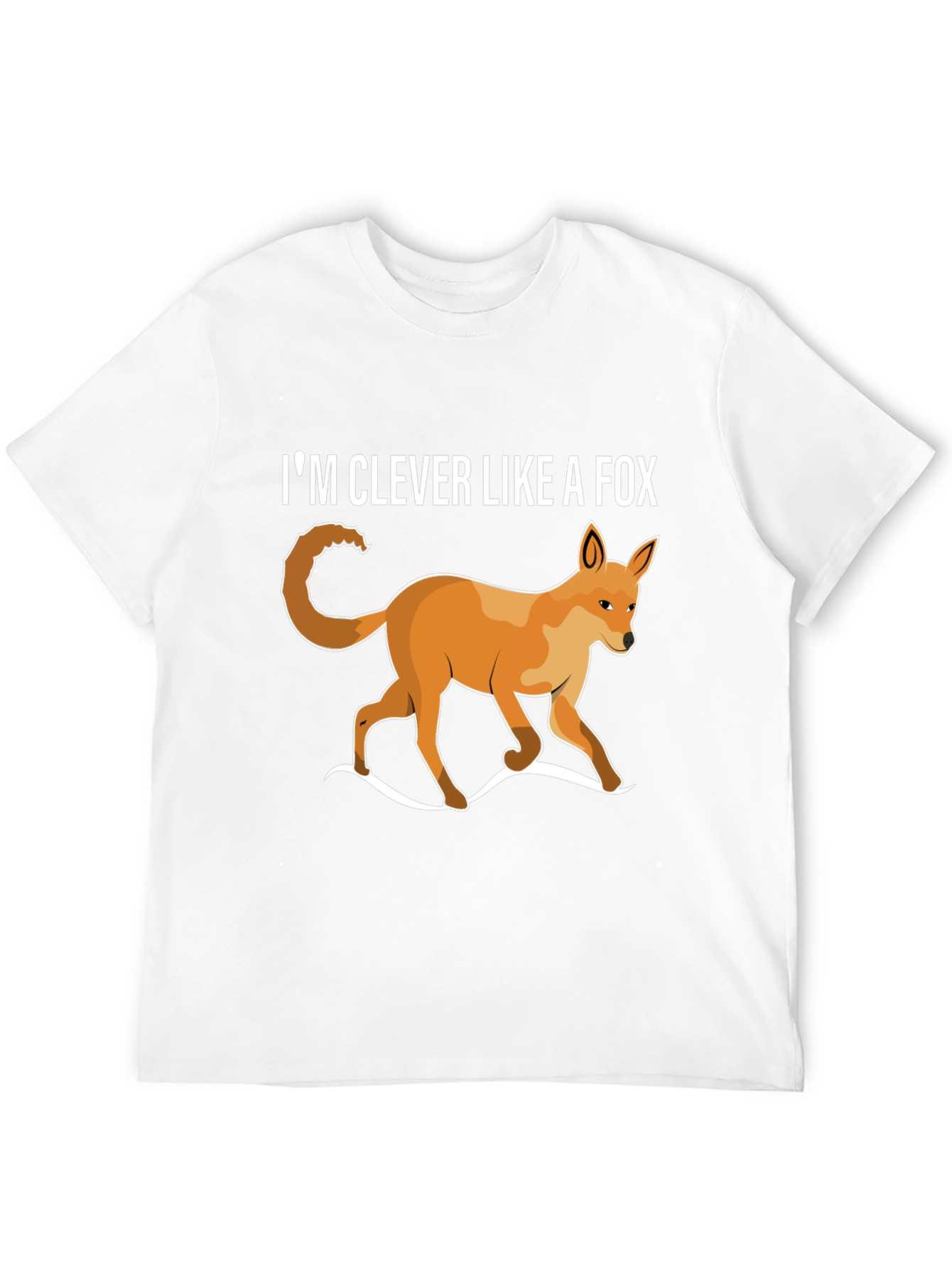 Clever Like A Fox T-Shirt - Unique Animal Design