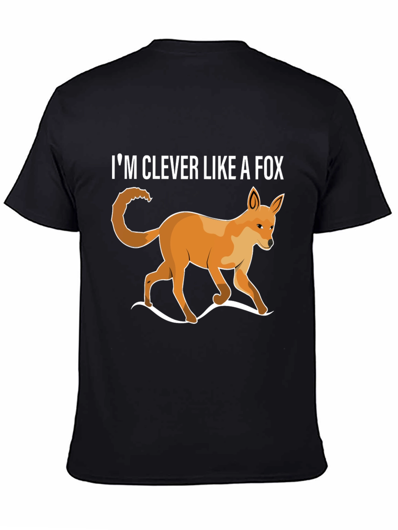 Clever Like A Fox T-Shirt - Unique Animal Design