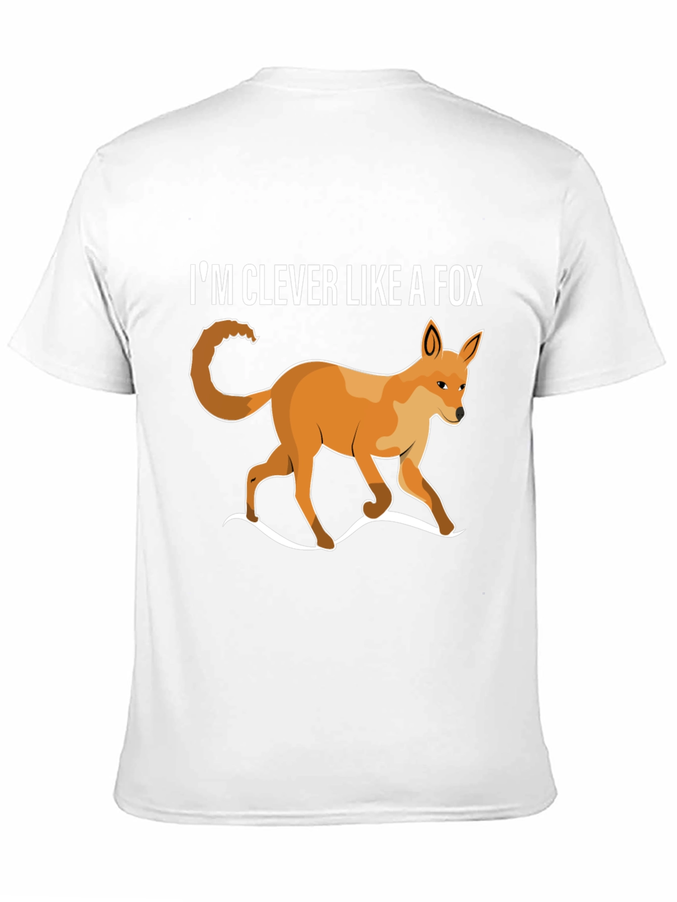 Clever Like A Fox T-Shirt - Unique Animal Design