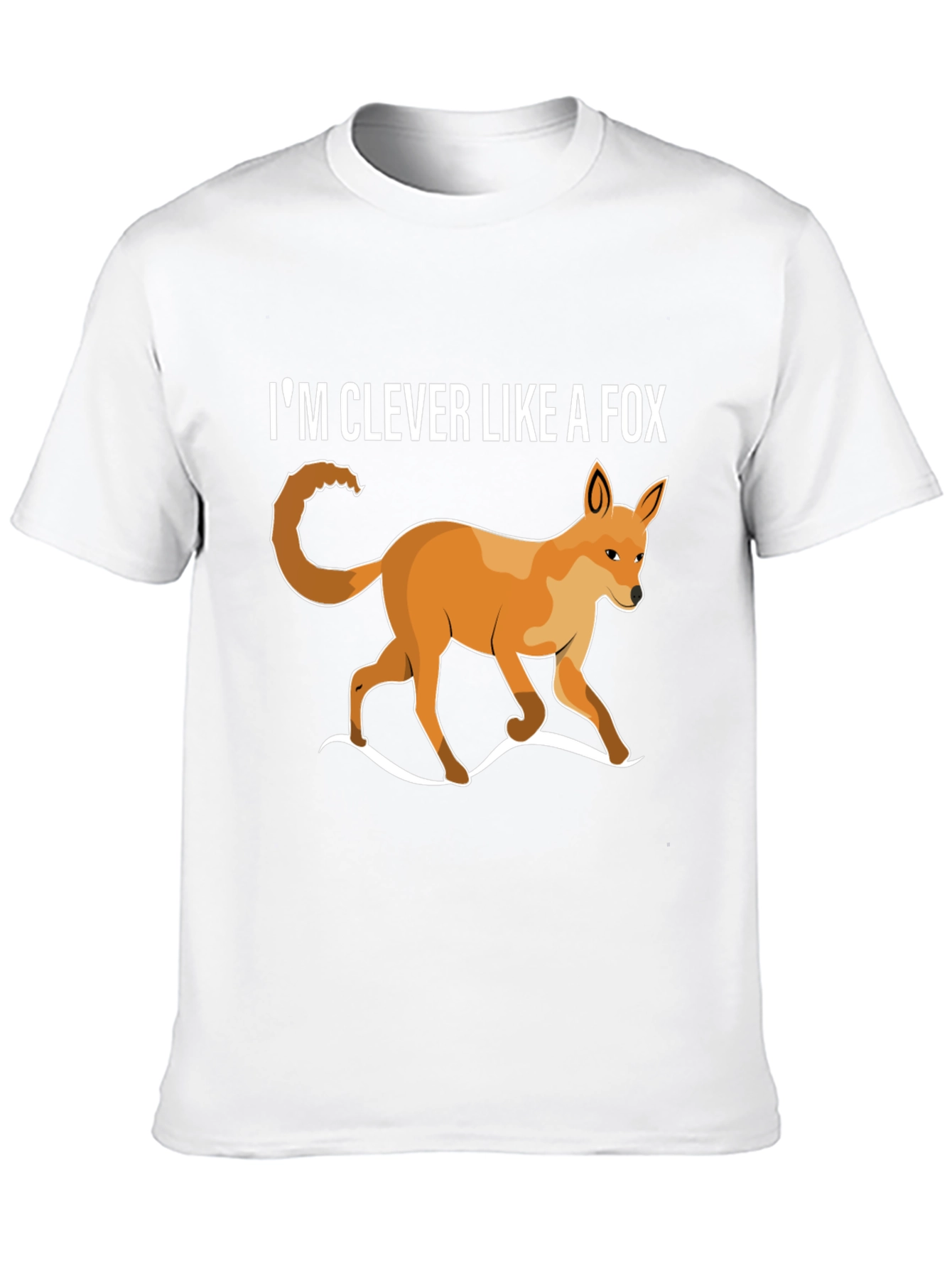 Clever Like A Fox T-Shirt - Unique Animal Design
