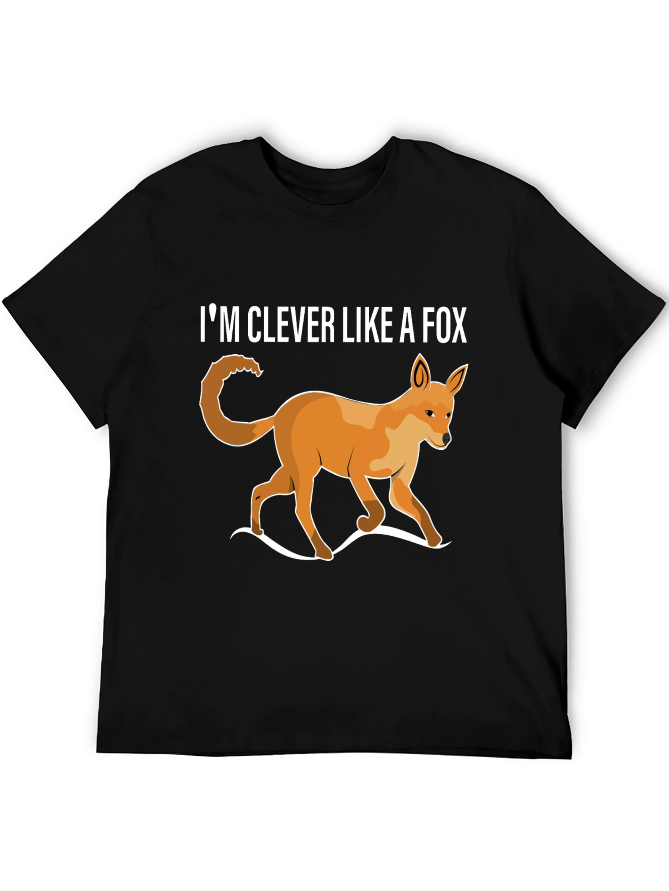 Clever Like A Fox T-Shirt - Unique Animal Design