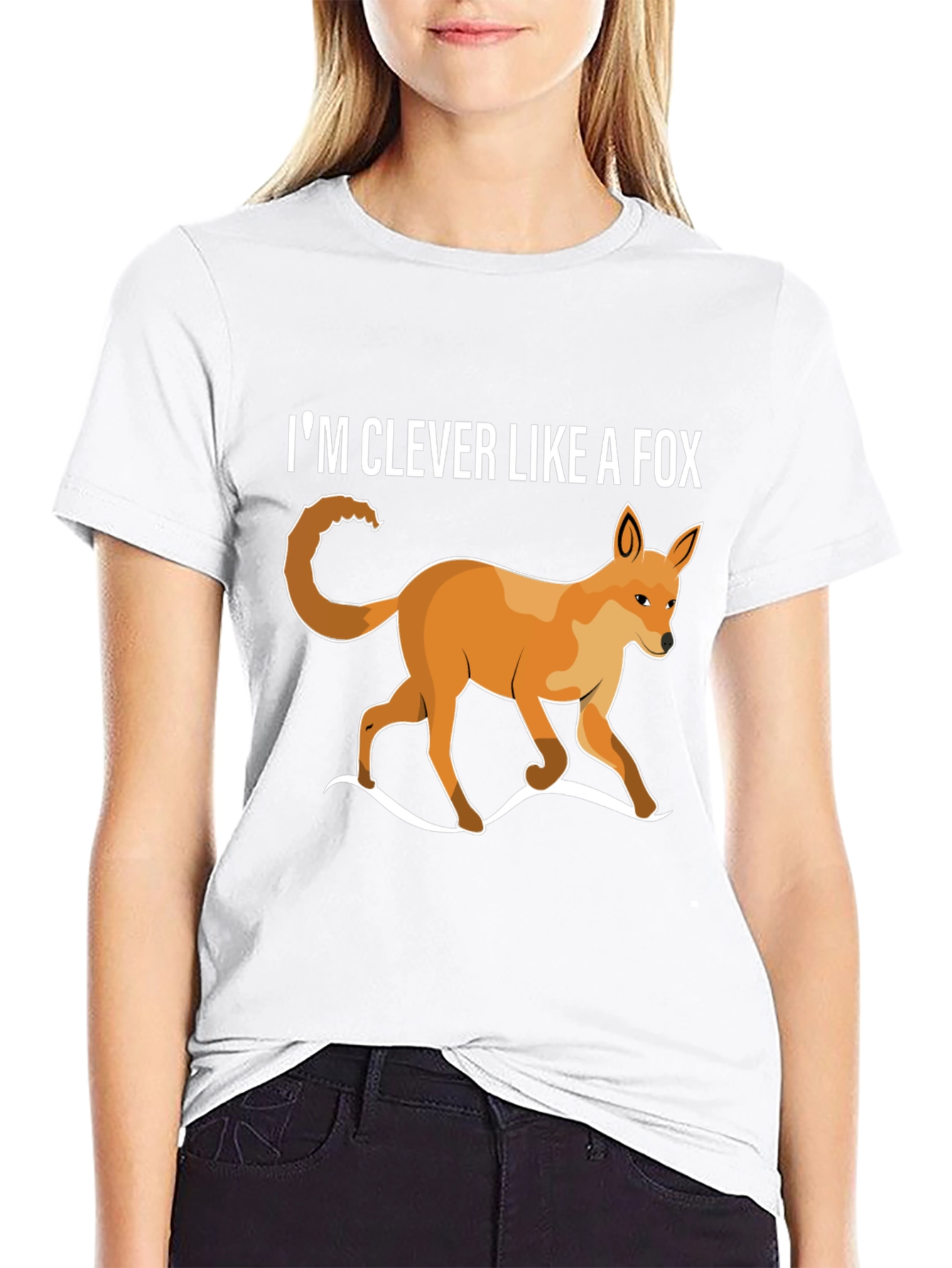 Clever Like A Fox T-Shirt - Unique Animal Design
