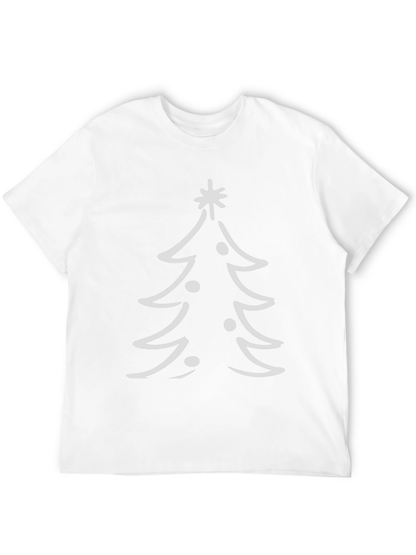 Christmas Tree Graphic Tee - Holiday Festive T-Shirt