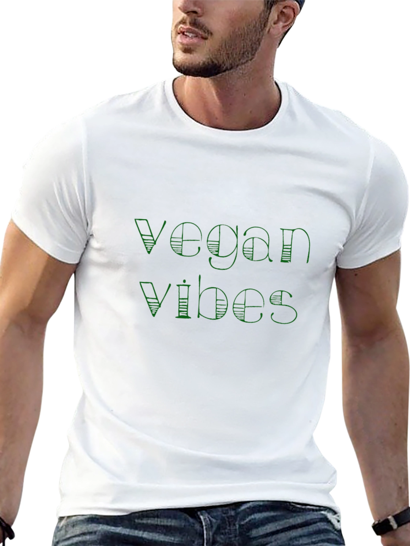 Vegan Vibes Graphic T-Shirt - Stylish & Comfortable
