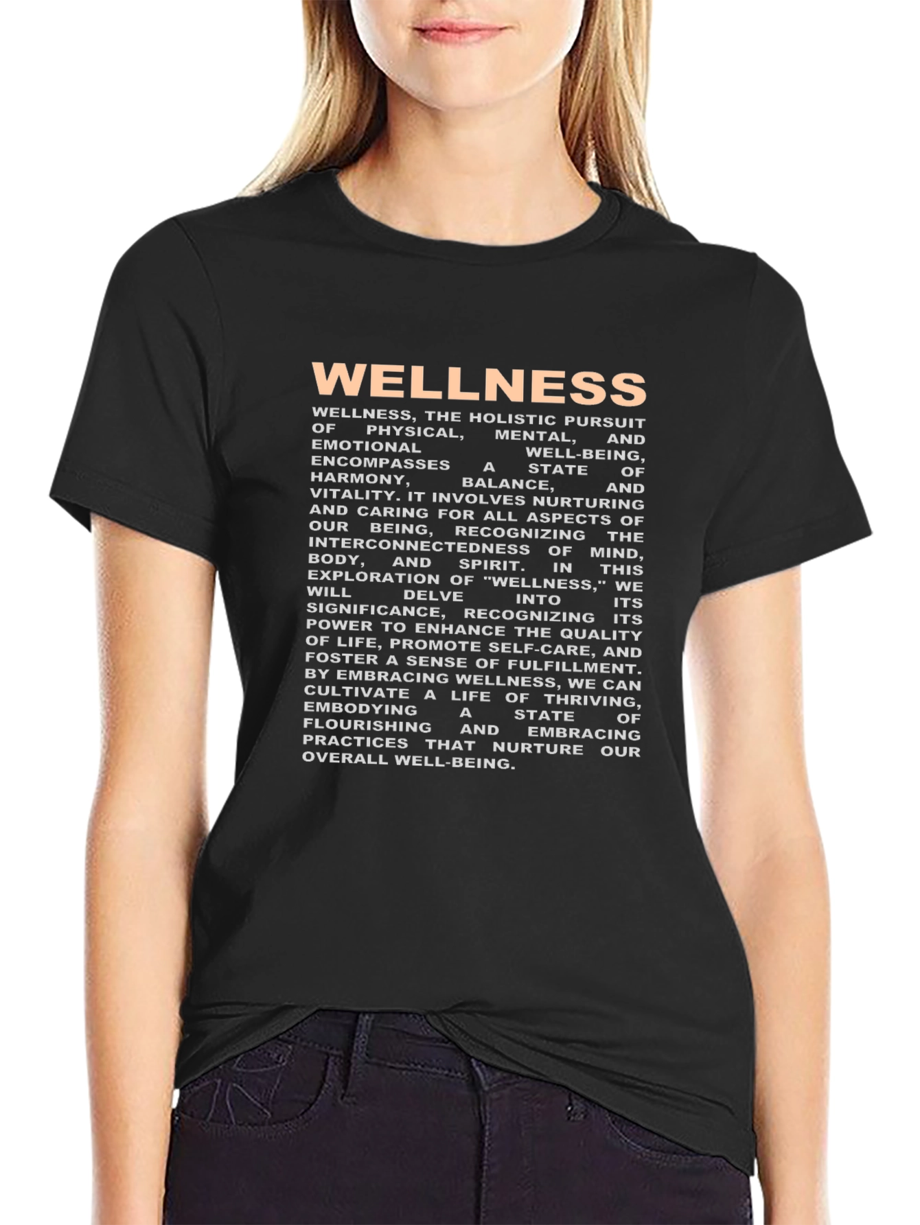 Wellness T-Shirt: Holistic Pursuit of Well-being