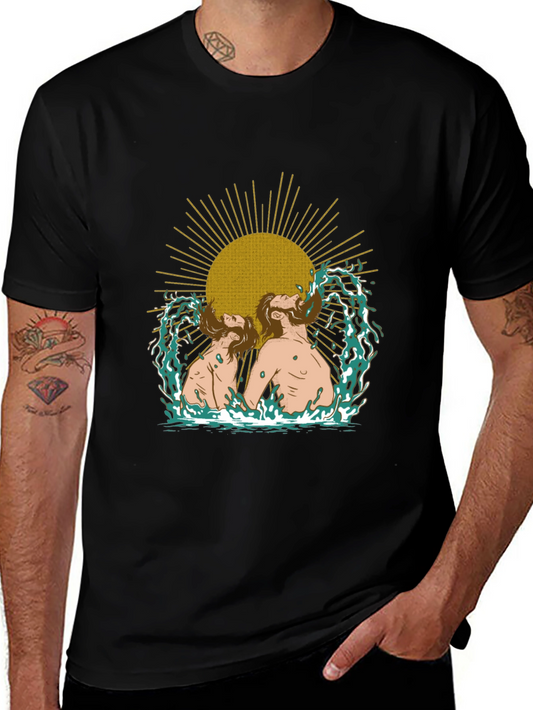 Sun Kissed Mens Graphic Tee