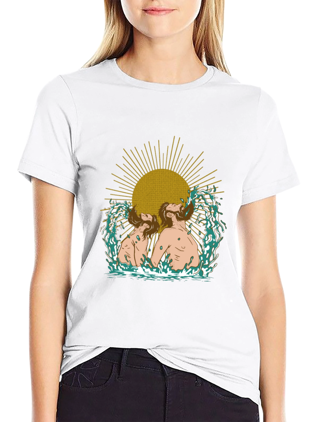 Sun Kissed Mens Graphic Tee