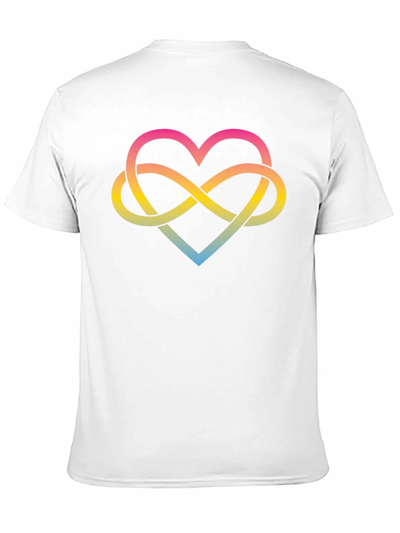 Infinity Heart Graphic Tee - Black