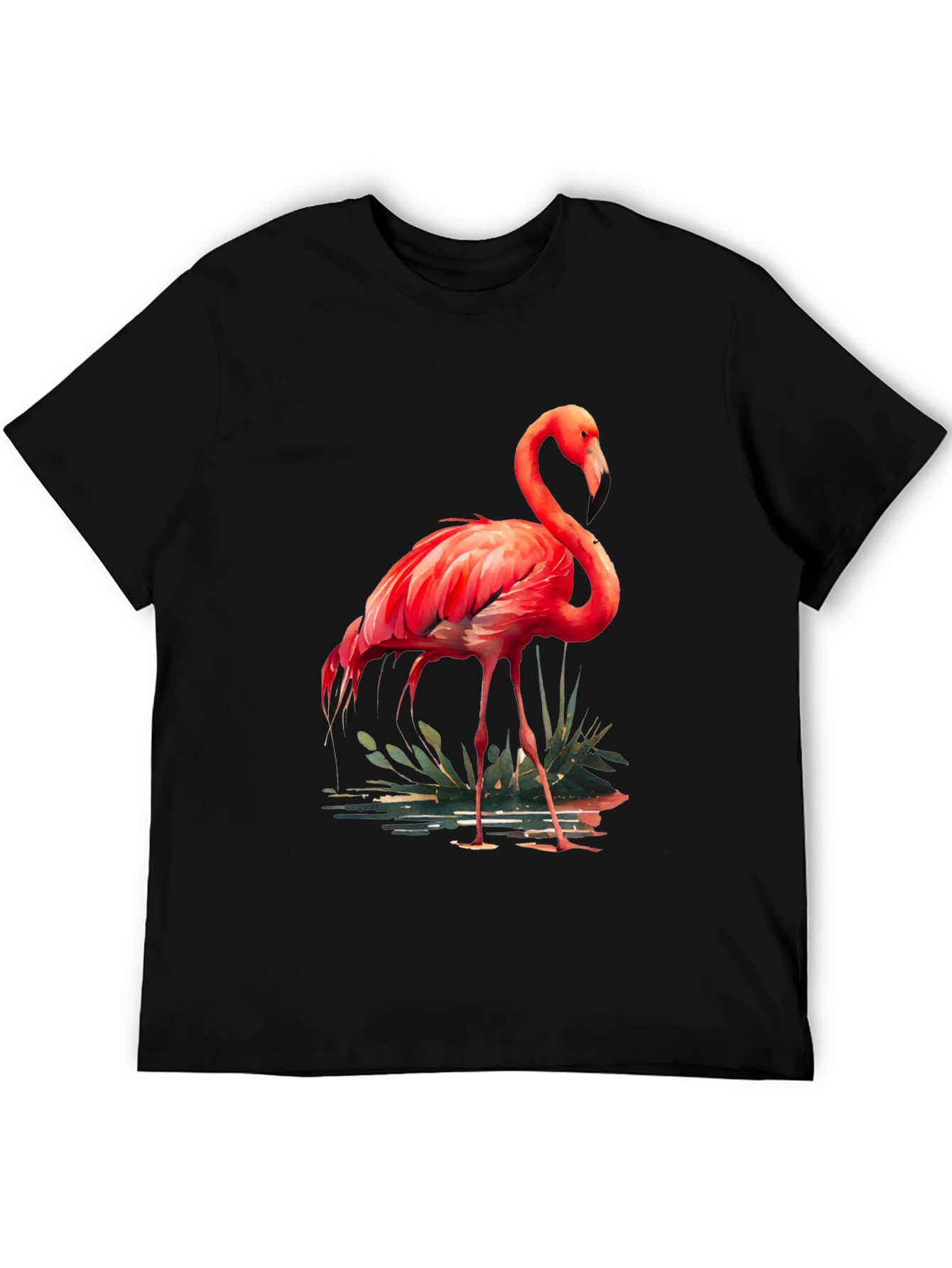 Flamingo Graphic Tee - Stylish Mens T-Shirt