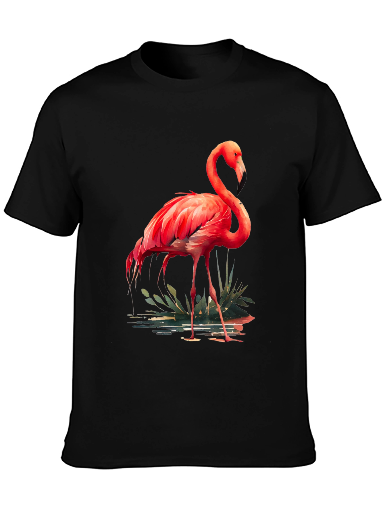 Flamingo Graphic Tee - Stylish Mens T-Shirt