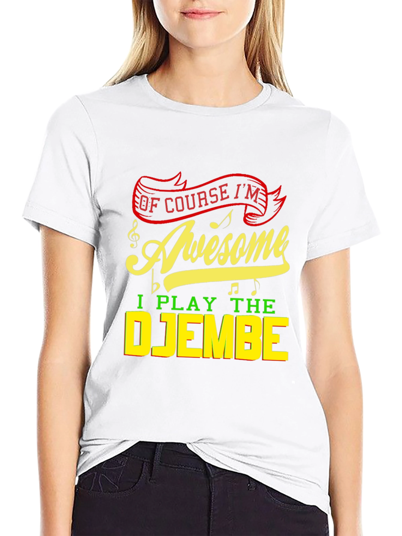 Awesome Djembe Player T-Shirt