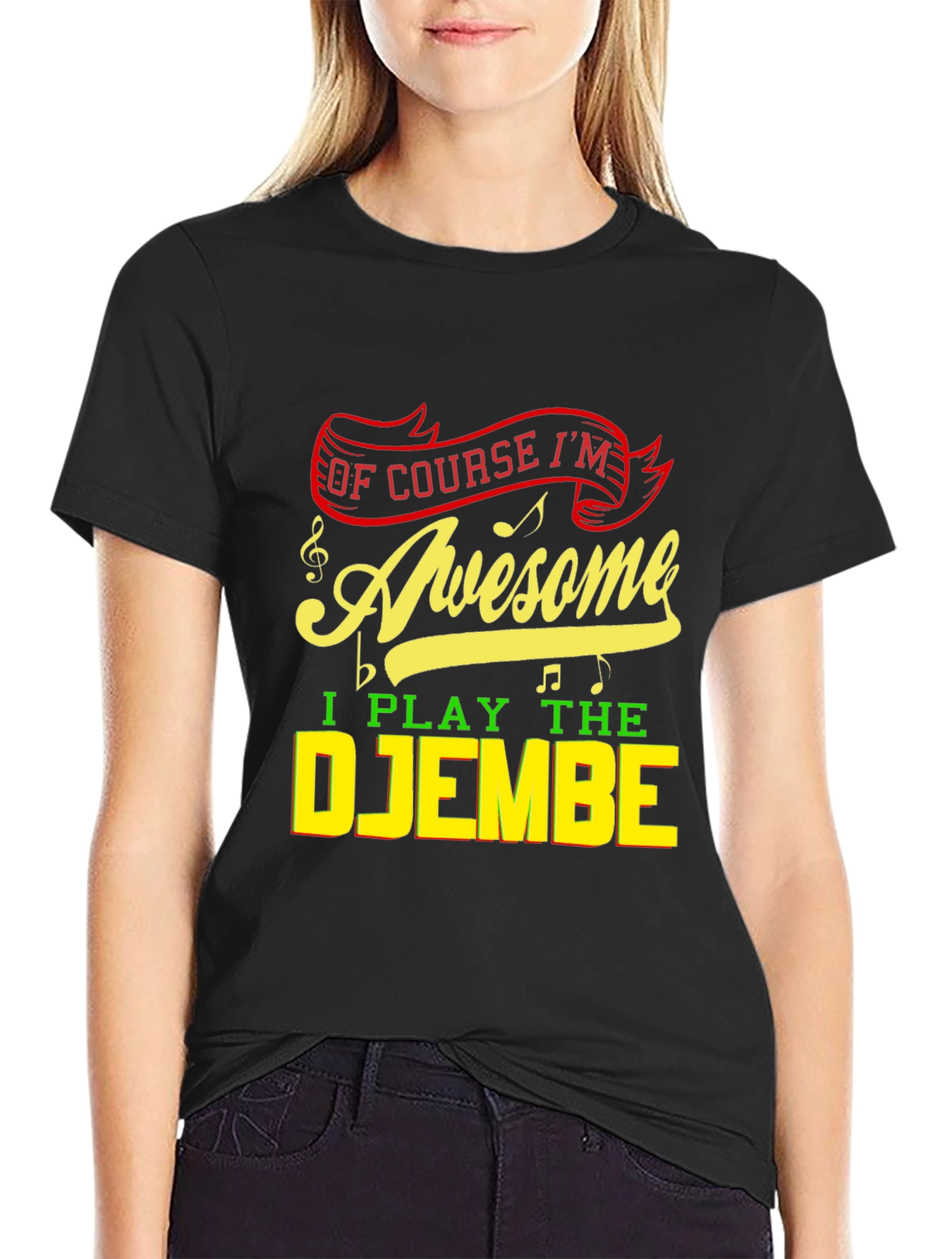 Awesome Djembe Player T-Shirt