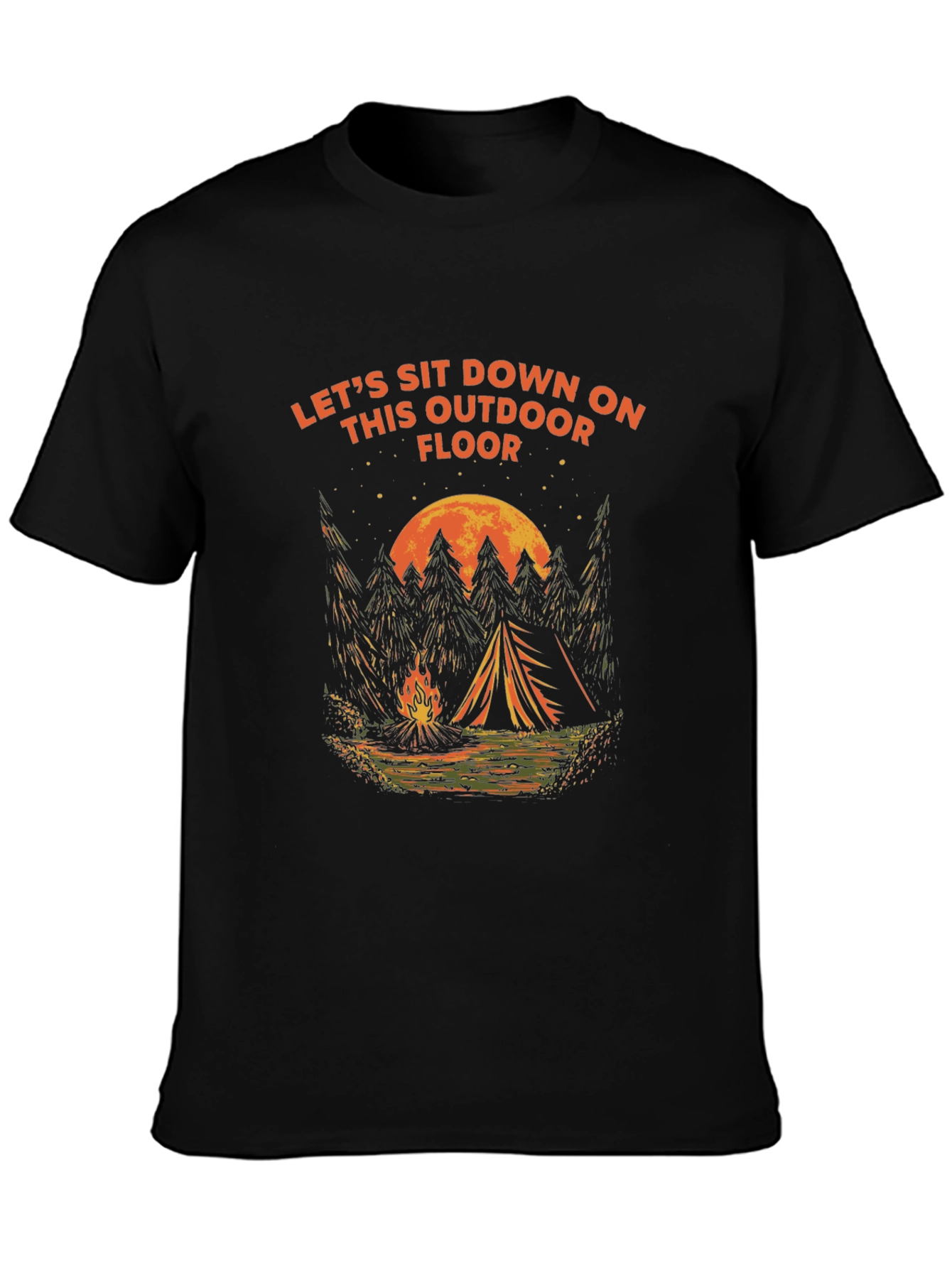 Outdoor Floor Camping T-Shirt