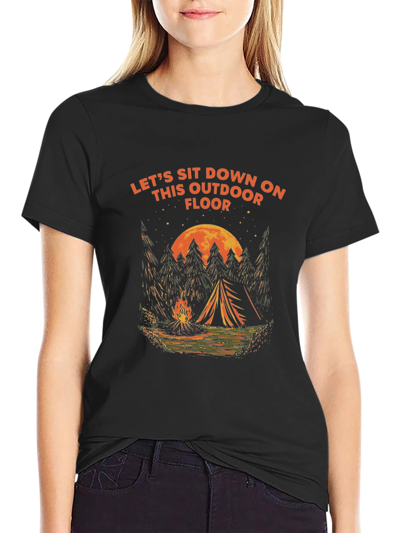 Outdoor Floor Camping T-Shirt