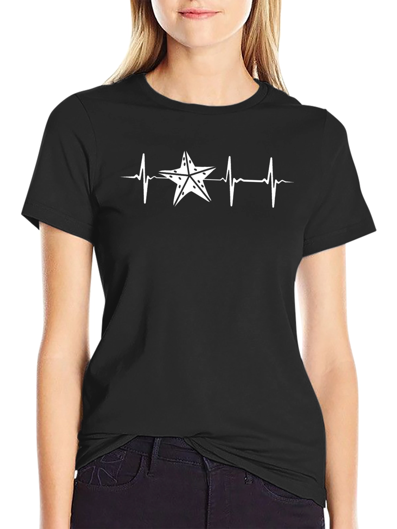 Star Heartbeat T-Shirt - Coastal Life