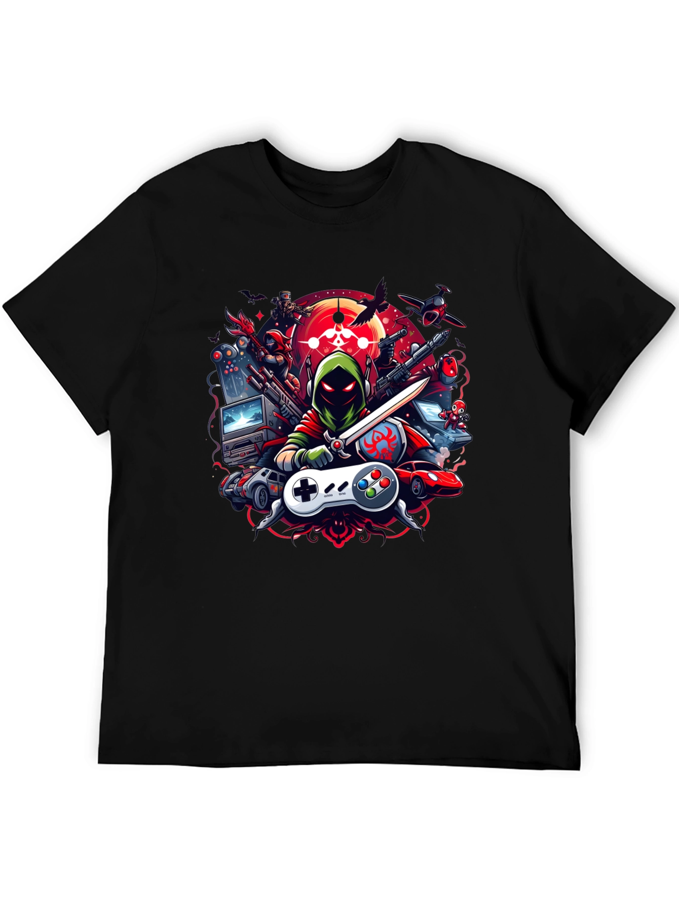 Gamer Graphic Tee - Retro Gaming T-Shirt