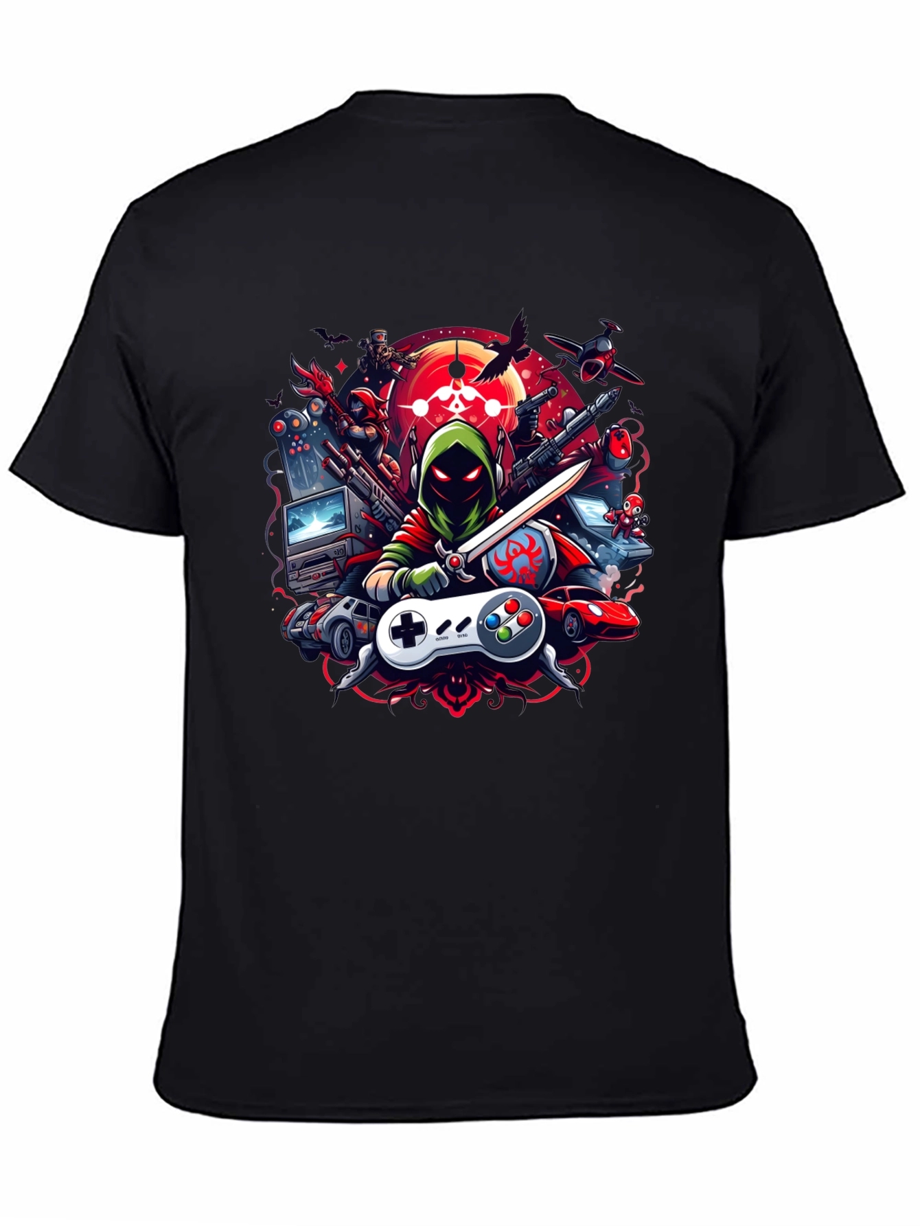 Gamer Graphic Tee - Retro Gaming T-Shirt