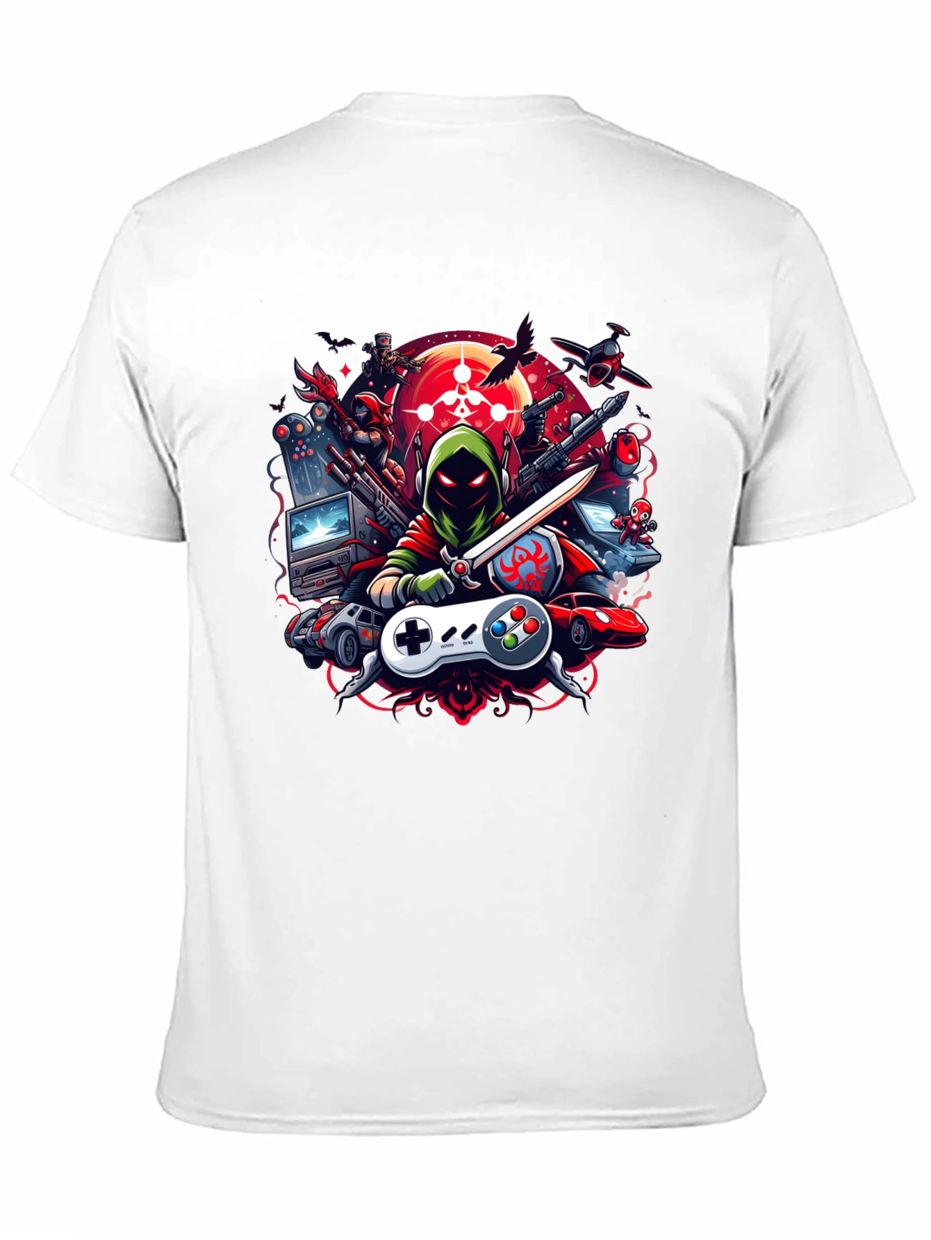 Gamer Graphic Tee - Retro Gaming T-Shirt