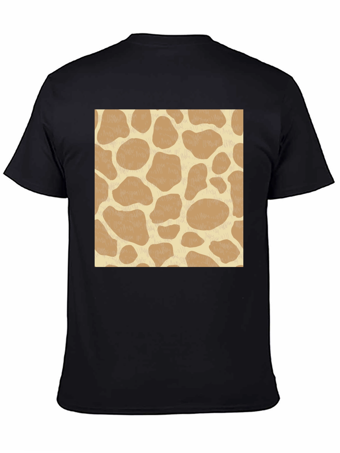 Giraffe Print Tee - Modern Casual