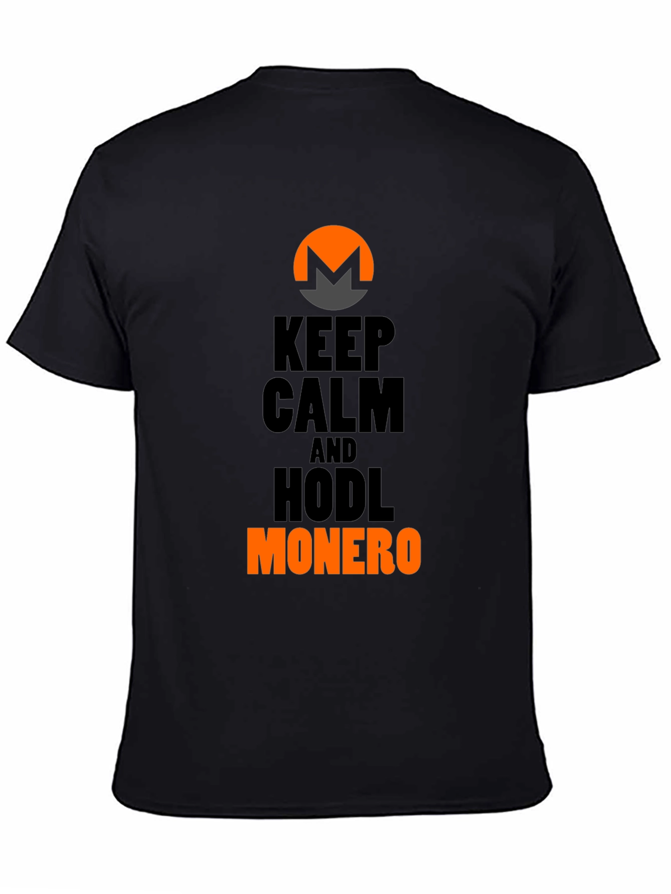 Keep Calm and Hodl Monero Crypto T-Shirt