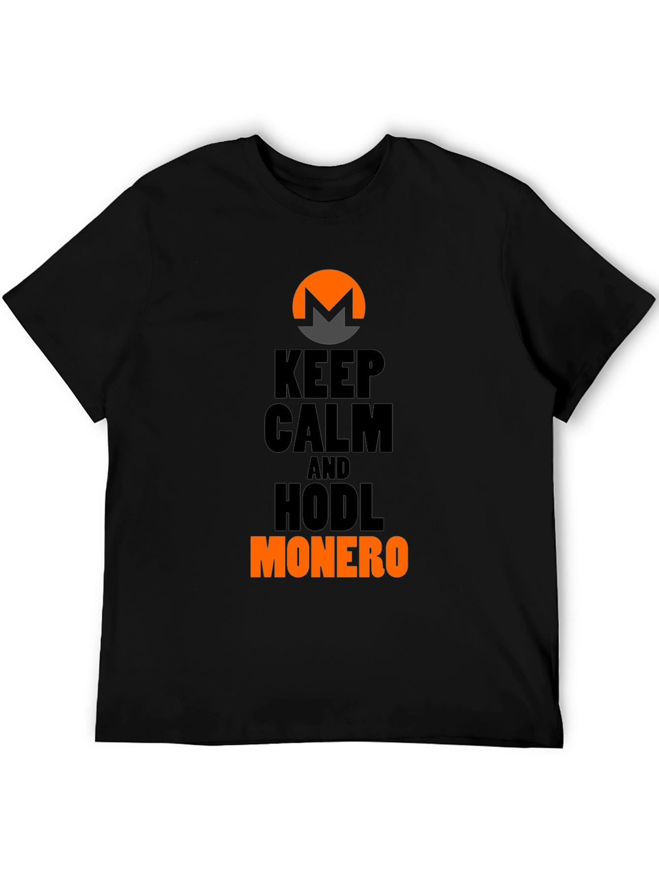 Keep Calm and Hodl Monero Crypto T-Shirt