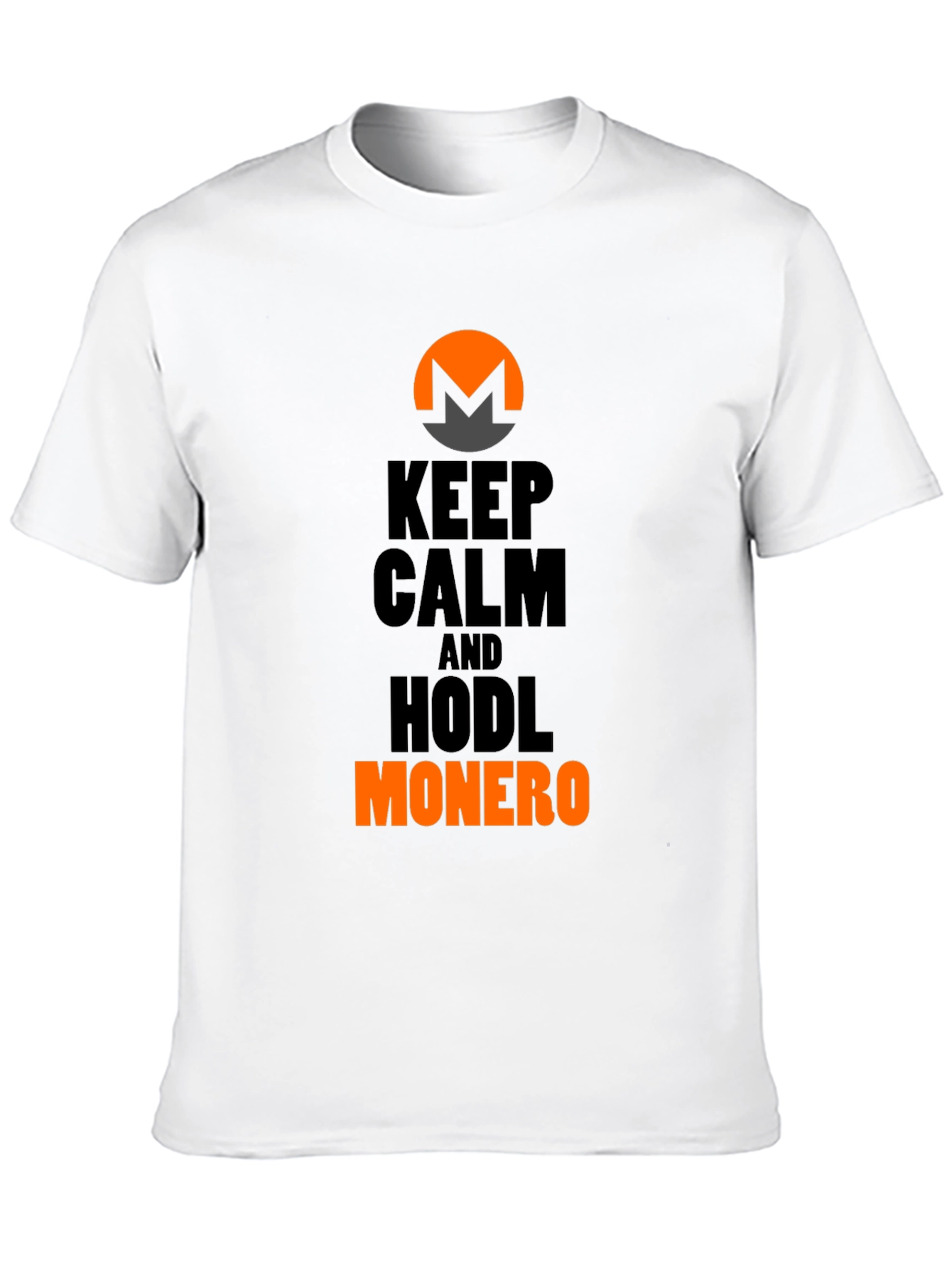 Keep Calm and Hodl Monero Crypto T-Shirt