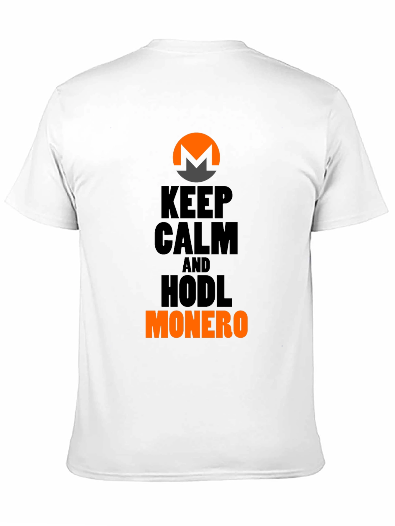 Keep Calm and Hodl Monero Crypto T-Shirt