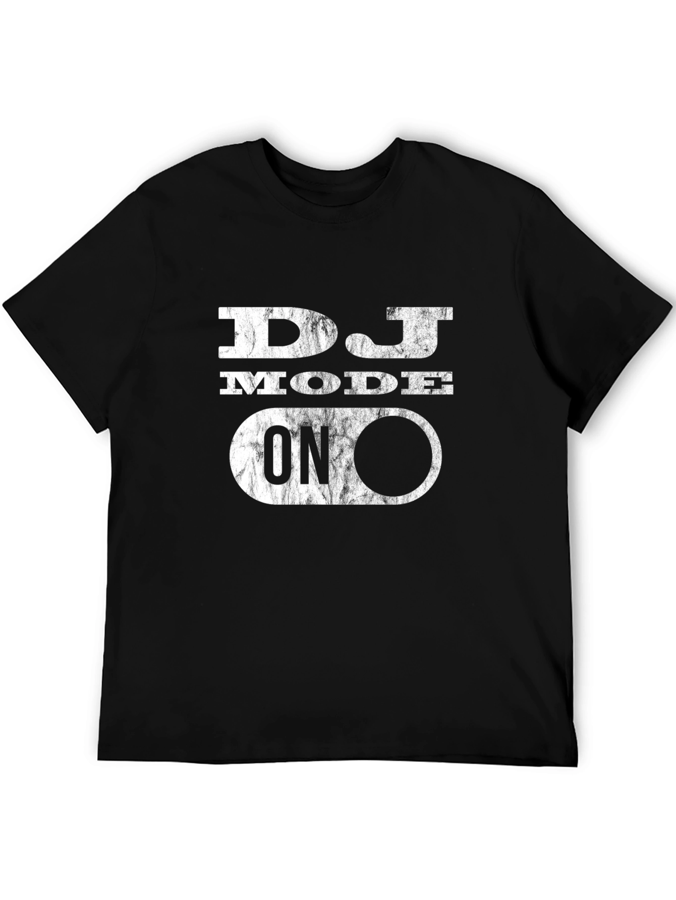DJ Mode On Black T-Shirt | Music Lover Apparel