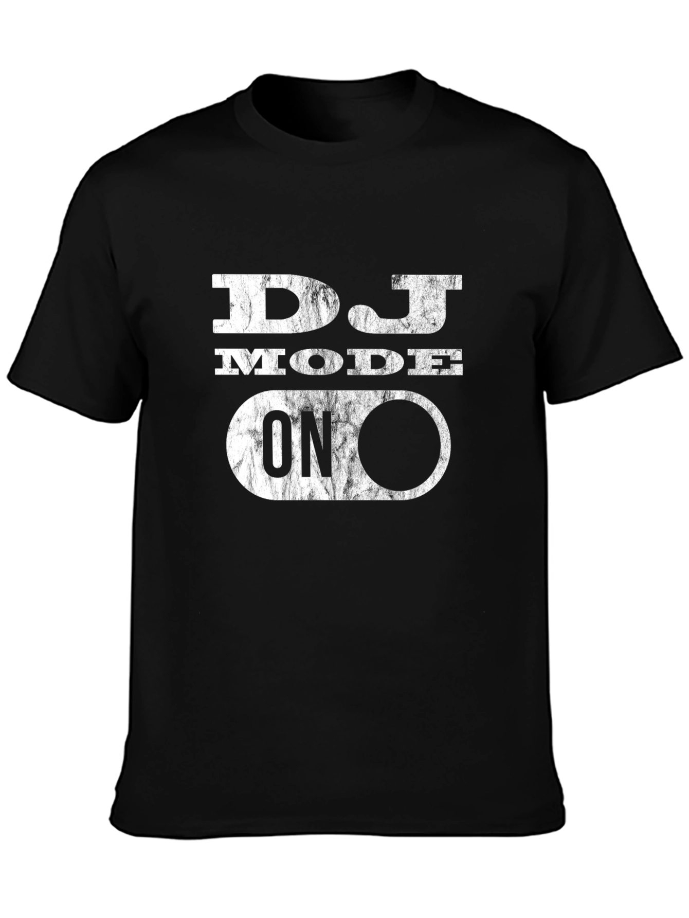 DJ Mode On Black T-Shirt | Music Lover Apparel