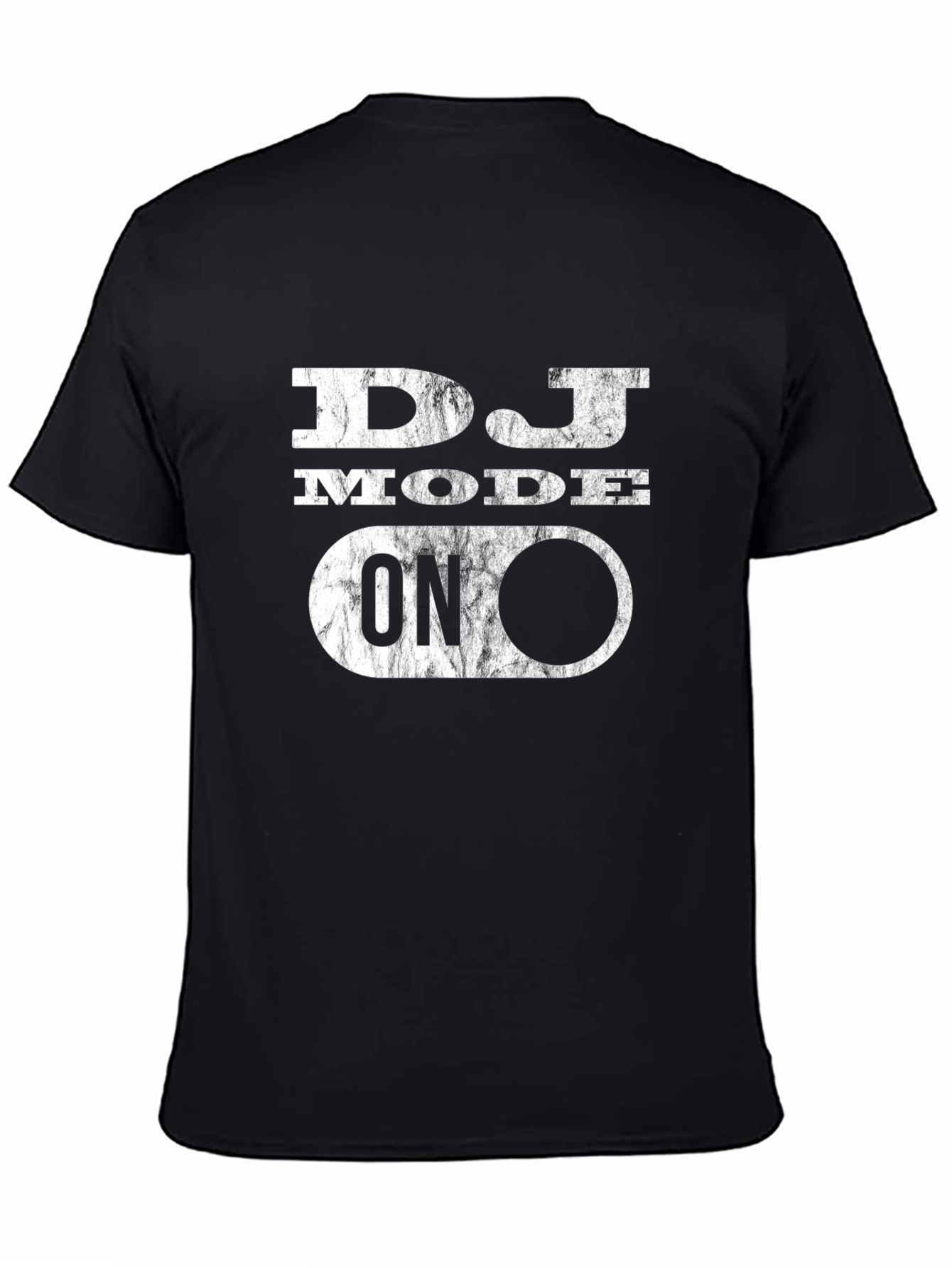 DJ Mode On Black T-Shirt | Music Lover Apparel