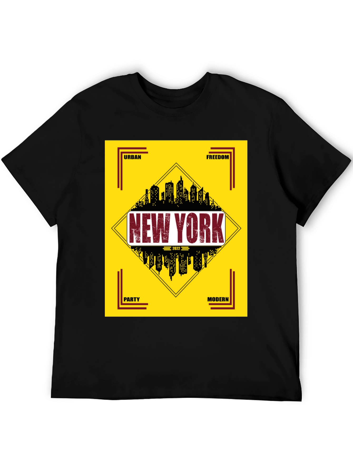 New York Cityscape Graphic Tee